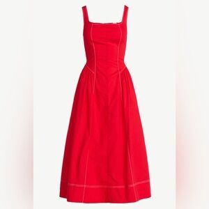 NWOT Women’s Sleeveless 100% Cotton Panel Maxi Dress